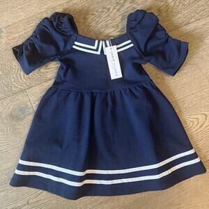 Janie and Jack Ruched Sleeve Ponte Dress 2T
